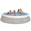 Jilong Inflatable Pool Grey PVC 177.2 x 48.0 in Portable