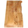 vidaXL Table Top Live Edge 70.9"x15.7"x1.5" Solid Wood Mango