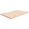 vidaXL Bathroom Countertop 100x60x1.0 " Untreated Solid Wood