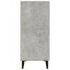 vidaXL Sideboard Concrete Grey Engineered wood, metal Medium Sideboard