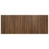 vidaXL Bed Headboard Brown Oak Engineered wood Double Stylish Design