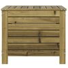 vidaXL Garden Footstool Natural wood Treated pinewood Standard Modular