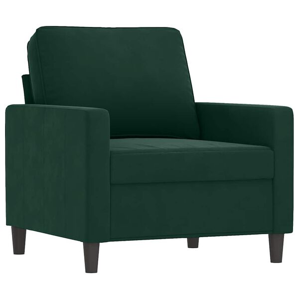 vidaXL Sofa Set Dark Green