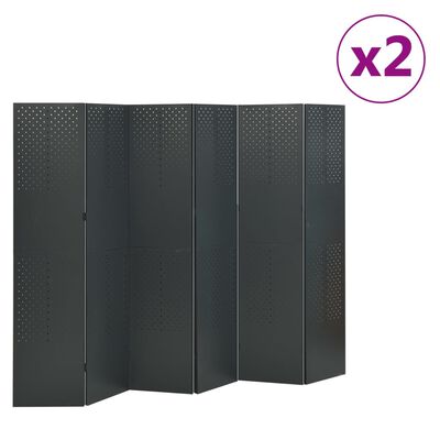 A set of five dark gray lockers with perforated panels, arranged in a zigzag formation; a 'x2' circular badge in the top right corner indicates duplicate image.
