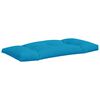 vidaXL Pallet Cushion Set of 3 Blue 100% polyester