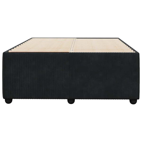 vidaXL Bed Frame Black