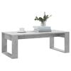 vidaXL Coffee Table Concrete Grey Engineered Wood Medium Durable