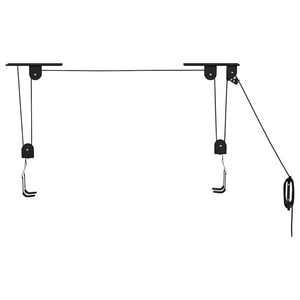 vidaXL Bike Hoists with Ceiling Mount 2 pcs 44.1 lb