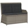 vidaXL Garden Lounge Set Grey and Brown