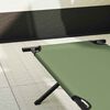 vidaXL Folding Camping Bed Folding Green 75.98 x 27.17 x 17.72 in