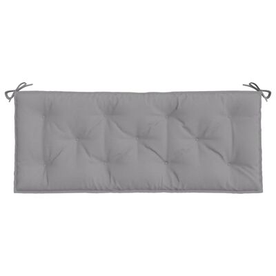 vidaXL Garden Bench Cushion Gray 47.2"x19.7"x2.8" Fabric