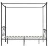 vidaXL Bed Frame Classic/Traditional Canopy Bed Frame Rectangular