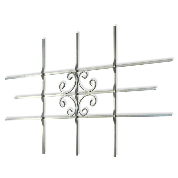 vidaXL Window Security Grilles 27.2"x44.9"