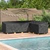 vidaXL Furniture Cover Black