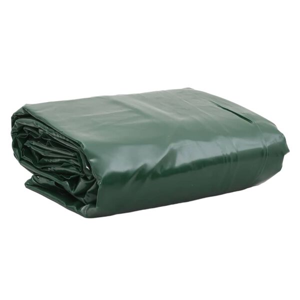 vidaXL Tarpaulin Green 8.2x11.5' 7.11 oz/ft&sup2;