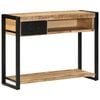 vidaXL Console Table Mango Solid rough mango wood 39.4x13.8x29.5 in