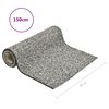 vidaXL Stone Liner Gray Nonwoven PP fleece, safe glue for drinking water