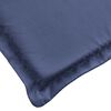 vidaXL Sun Lounger Cushion Navy Blue Oxford Fabric (100% Polyester)