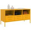 vidaXL TV Cabinet Mustard Yellow Cold-Rolled Steel Medium