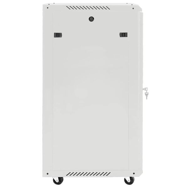 vidaXL 15U Network Cabinet with Swivel Feet 19" IP20 23.6"x17.7"x33.9"