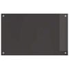 vidaXL Kitchen Backsplash 2 pcs Dark Grey 31.50 x 19.69 in
