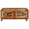 vidaXL Coffee Table Multicolored Solid Reclaimed Wood Medium