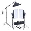 Studio Set: 3 Flash Lights, 3 Softboxes, 3 Tripods & 1 Flash Trigger
