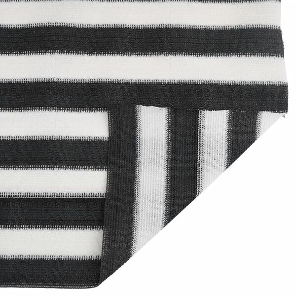 vidaXL Privacy Net Anthracite and White 4.9x32.8' HDPE 0.82 oz/ft&sup2;
