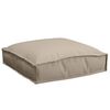 vidaXL Pallet Cushion for suitable for Seat 4 pcs Taupe 40 x 40 x 8 cm