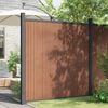 vidaXL Fence Panel WPC Brown 70.9x73.2"