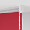 vidaXL Roller Blind Red 100% polyester 43.3 x 68.9 in Height-Adjustable