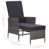 vidaXL Garden Lounge Set Grey