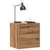 vidaXL Bedside Cabinet Set of 2 Artisan Oak Engineered Wood Small