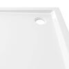 vidaXL Square ABS Shower Base Tray White 31.5"x31.5"