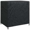 vidaXL Outdoor Swing Cover Black