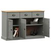vidaXL Sideboard Grey