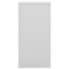 vidaXL Locker Cabinet Set of 2 Light grey and blue Steel