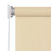 vidaXL Roller Blind Cream High-density polyethylene (HDPE) 70.9x55.1 in
