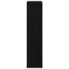 vidaXL Bookcase Black Oak 50 x 25 x 102 cm