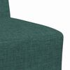 vidaXL Modular Sofa Unit Armless 2 pcs Dark Green