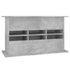 vidaXL Aquarium Stand Concrete gray Engineered wood 39.8 x 16.1 x 22.8 in