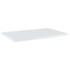 vidaXL Shelf Set of 8 High gloss white Engineered Wood