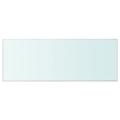 vidaXL Shelf Panel Glass Clear 31.5"x11.8"
