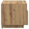 vidaXL Bedside Cabinet Artisan Oak 15.75 x 15.35 x 14.57 in