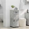vidaXL Bathroom Cabinet Concrete Grey 11.81 x 13.78 x 31.50 in