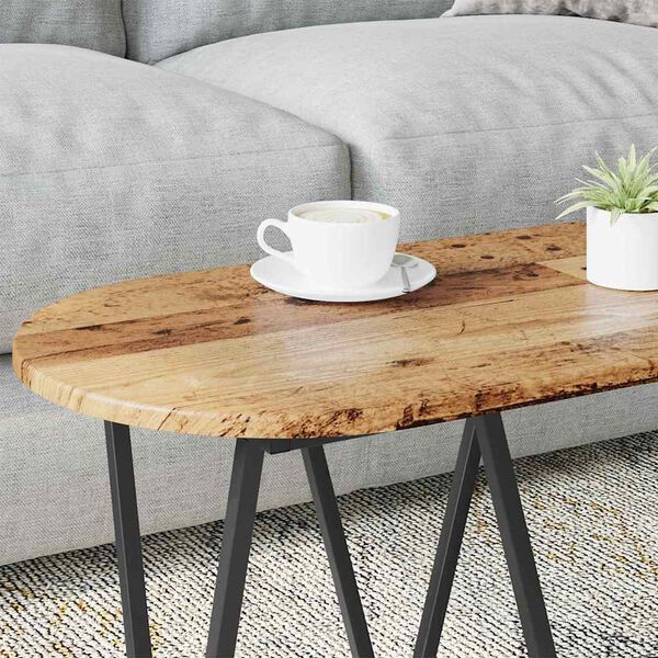 vidaXL Coffee Table Old wood 80 x 40 x 40.5 cm