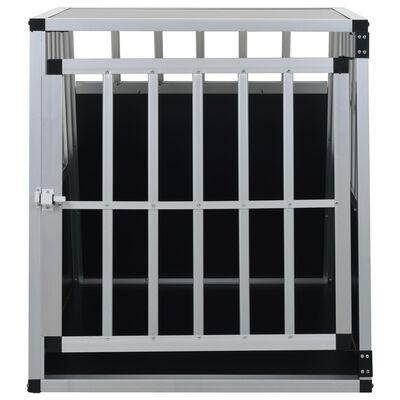 vidaXL Dog Cage with Single Door 25.6"x35.8"x27.4"