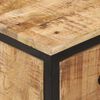 vidaXL Sideboard Set of 2 Natural mango wood Solid mango wood, iron