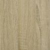 vidaXL Side Table Sonoma Oak Engineered wood Medium Side Table