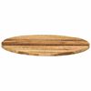 vidaXL Table Top Natural Solid mango wood 27.6 in diameter Durable